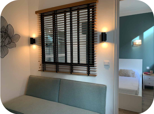 Après travaux – rénovation d’un appartement locatif à Nice