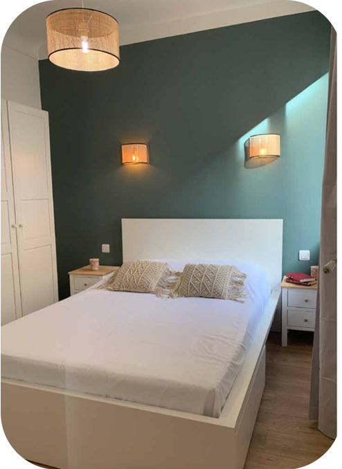 Chambre rénovée – appartement locatif clé en main à Nice